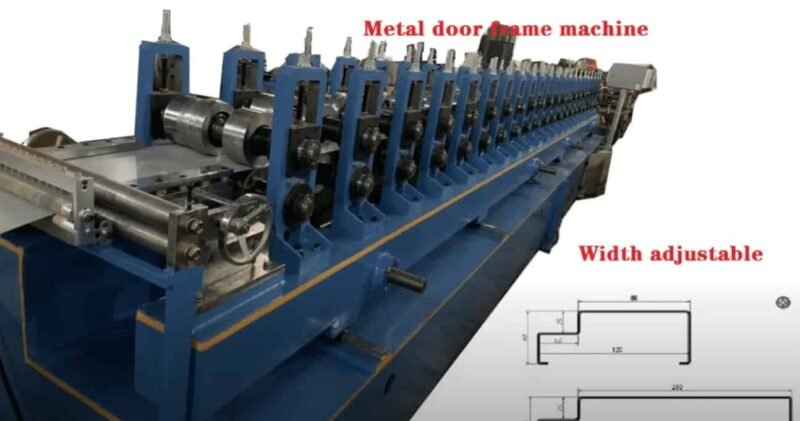 metal-door-frame-machine