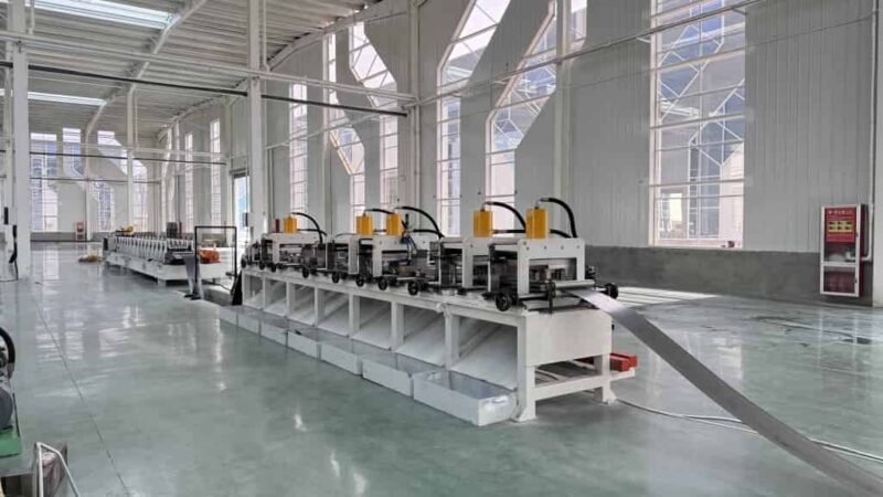 Caravan-Z-beam-profile-rolling-forming-machine-