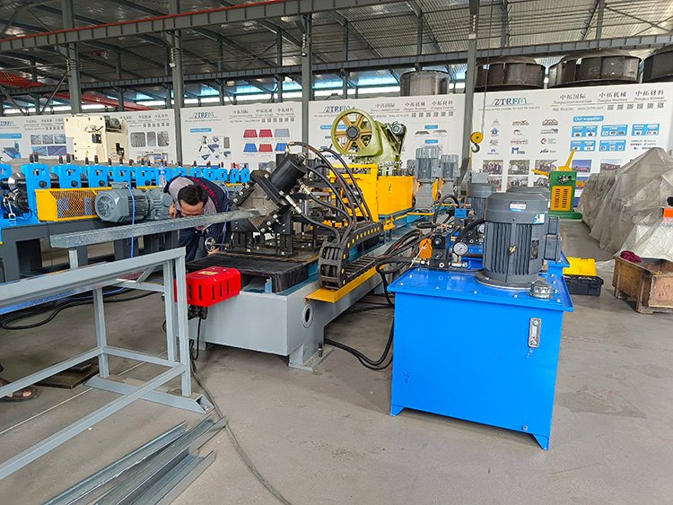 50 75 100 Automatic translation C U channel for ceiling drywall machine