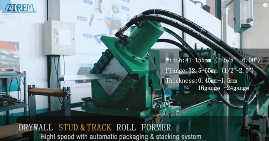 CU Channel Roll Forming Machine