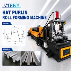 Cap purlin roll forming machine