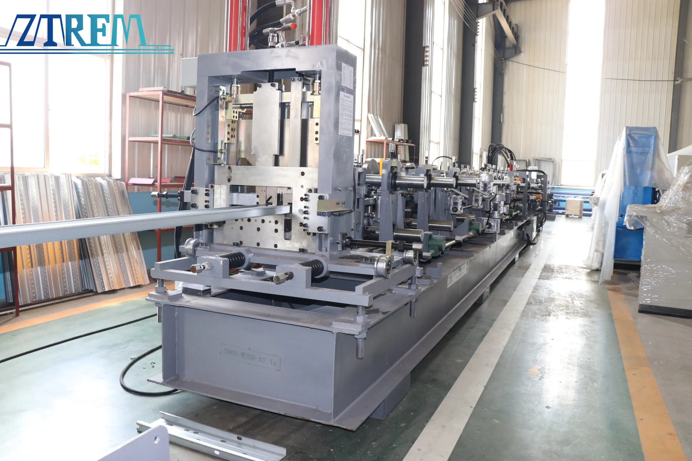 Pur Lin Machine Design Purlin machine: the major driving force of steel structure building ...